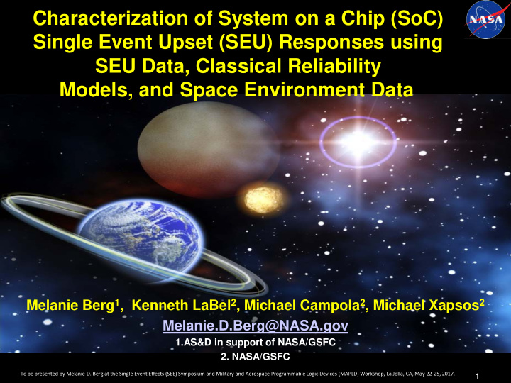 characterization of system on a chip soc single event