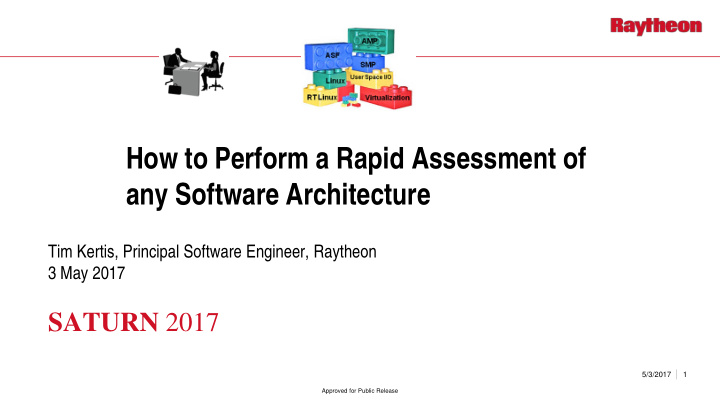 how to perform a rapid assessment of any software