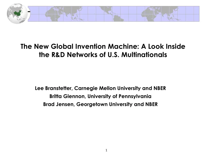 the new global invention machine a look inside the r d