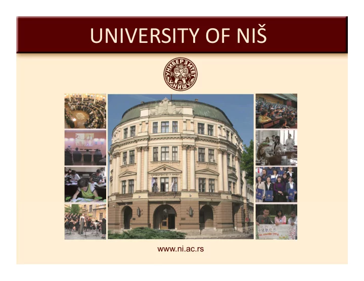 university of ni