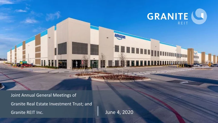 granite reit inc