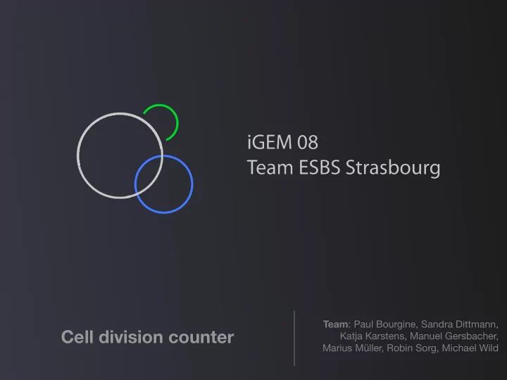 cell division counter