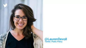 @LaurenDevoll  Twitter, Public Policy  Partnership is key for  democracy.  #TrustedInfo2020  1