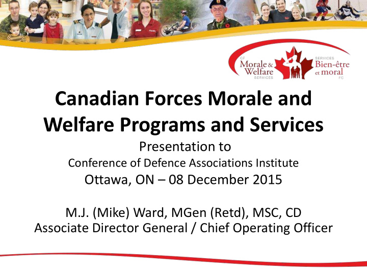 welfare programs and services