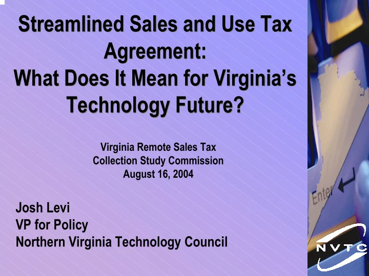 streamlined sales and use tax streamlined sales and use