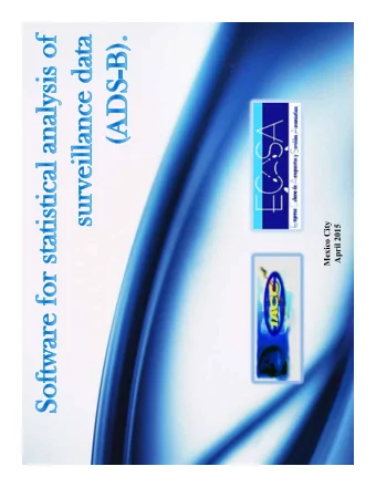 Mexico City  April 2015  Automatic Dependent Surveillance  Cuba  (ADS)  Transmission from aircraft