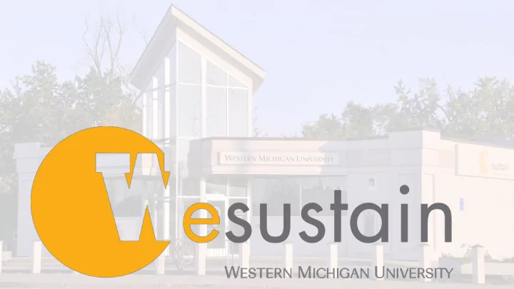 we sustain inte r nship