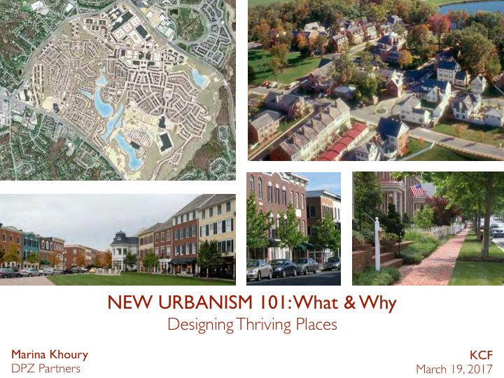 new urbanism 101 what why