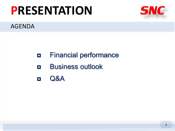 presentation