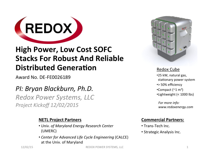 high power low cost sofc stacks for robust and reliable