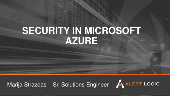 AZURE Marija Strazdas  Sr. Solutions Engineer  Infrastructure Has Changed  Buying Hardware
