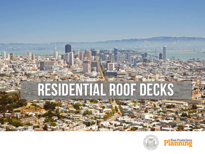 residential roof decks