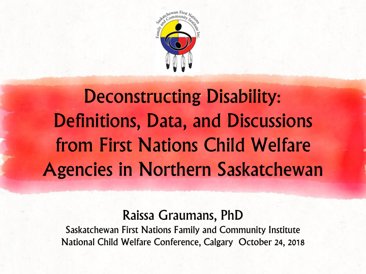 from first nations child welfare