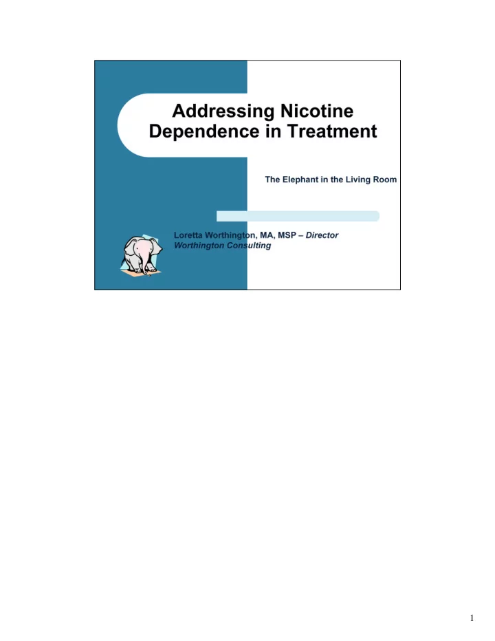 1 2 it is a common beginning with many addicts and