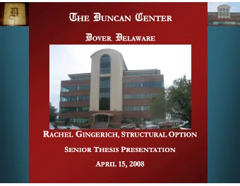 UESTIONS ? R ACHEL ACHEL G INGERICH INGERICH S TRUCTURAL TRUCTURAL O PTION PTION A PRIL 15, 2008