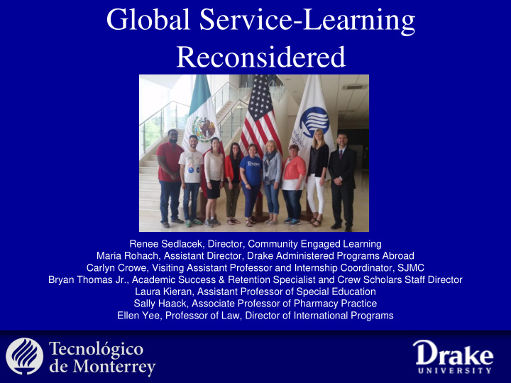 global service learning