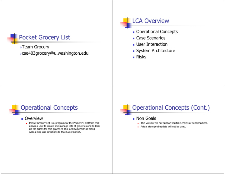 lca overview