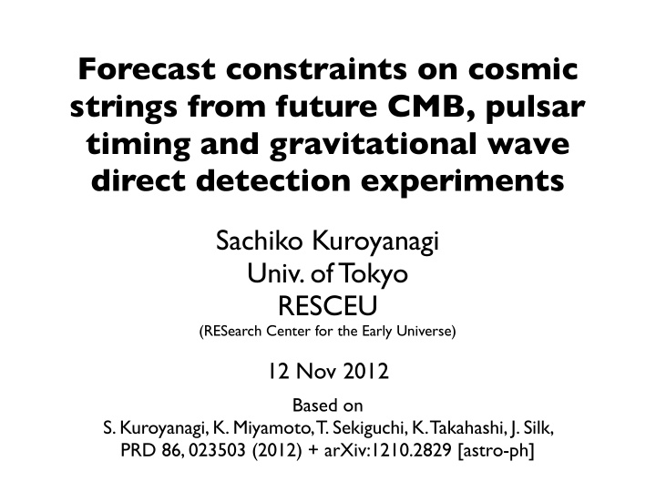 forecast constraints on cosmic strings from future cmb