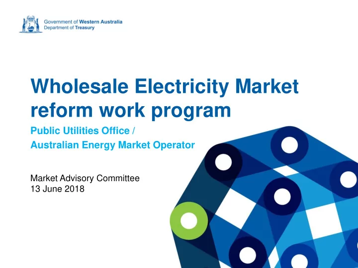 wholesale electricity market