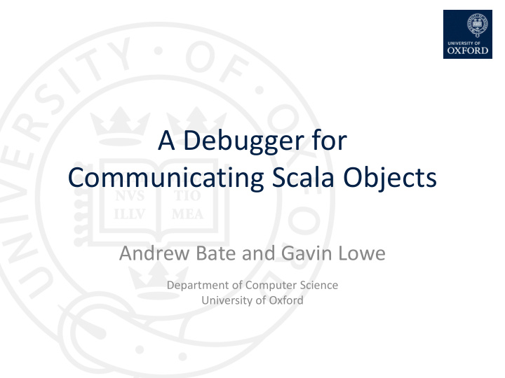 communicating scala objects