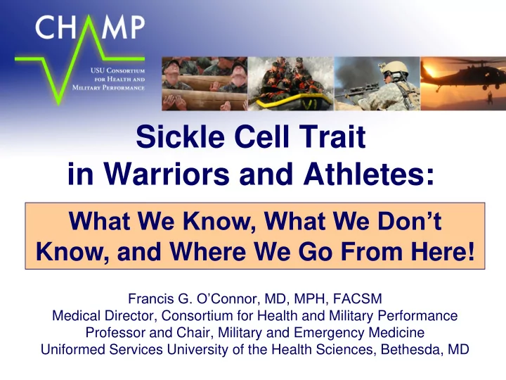 sickle cell trait