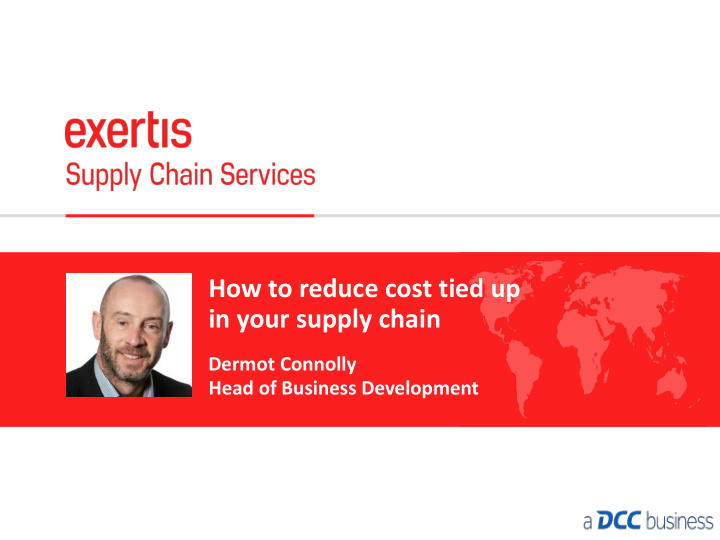 how to reduce cost tied up in your supply chain