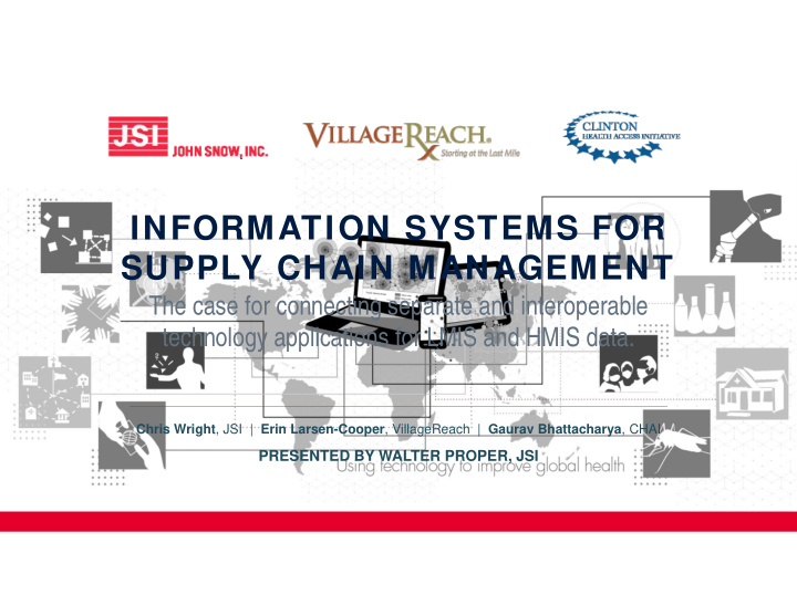 information systems for supply chain management