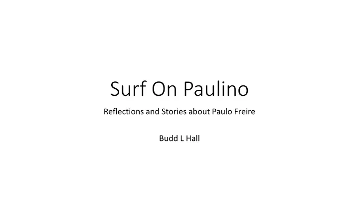 surf on paulino