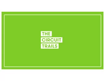 Communications  Update  Circuit Trails Coalition Semi-Annual Meeting  May 2017  Quick Refresher