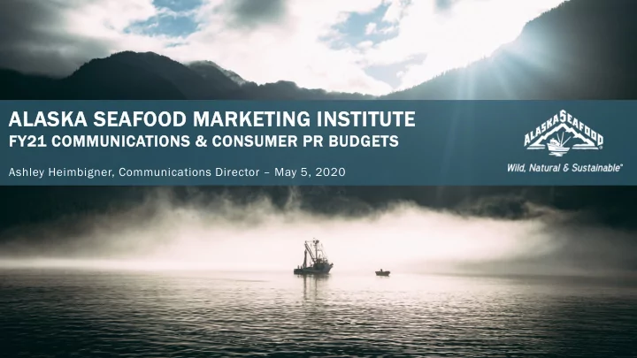 alas alaska s seaf afood m mar arketing i institute