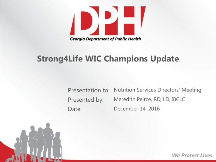 strong4life wic champions update