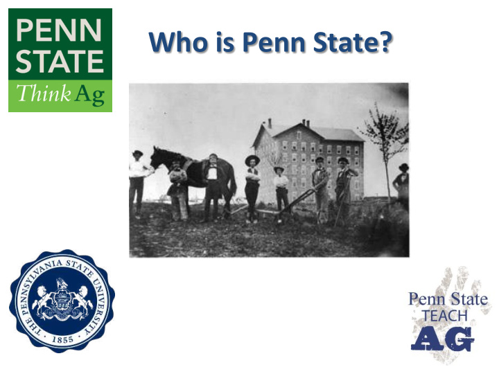 who is penn state fundamental no4ons