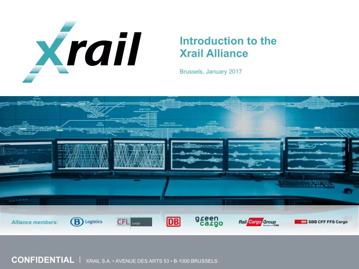 introduction to the xrail alliance