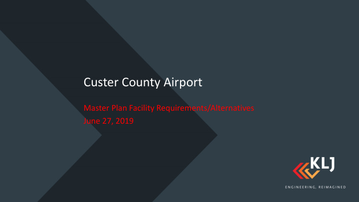 custer county airport
