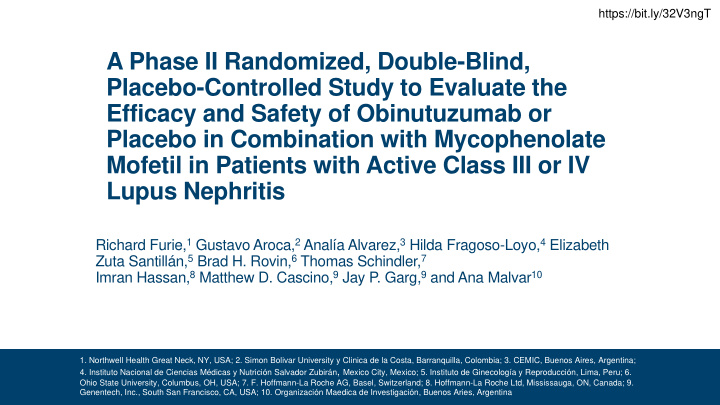 a phase ii randomized double blind placebo controlled