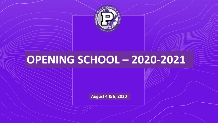 opening school 2020 2021