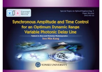 Soo  Min Kang  YONSEI UNIVERSITY  Contents  Introduction  Introduction  Theory  Theory (1) Basic