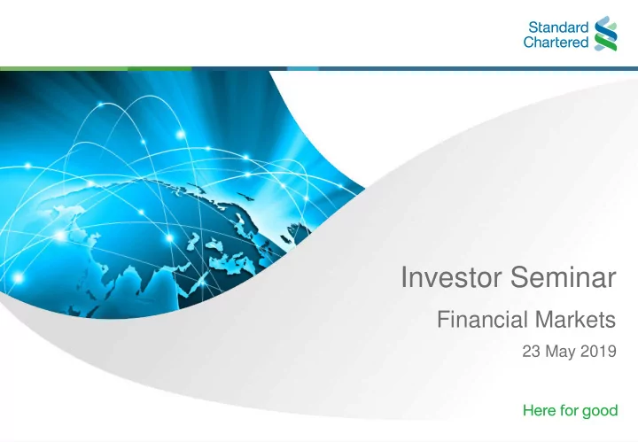 investor seminar