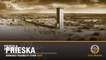 PRIESKA  PROJECT  A strong foundation for near-term development and long-term growth  PAGE