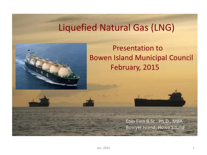 liquefied natural gas lng
