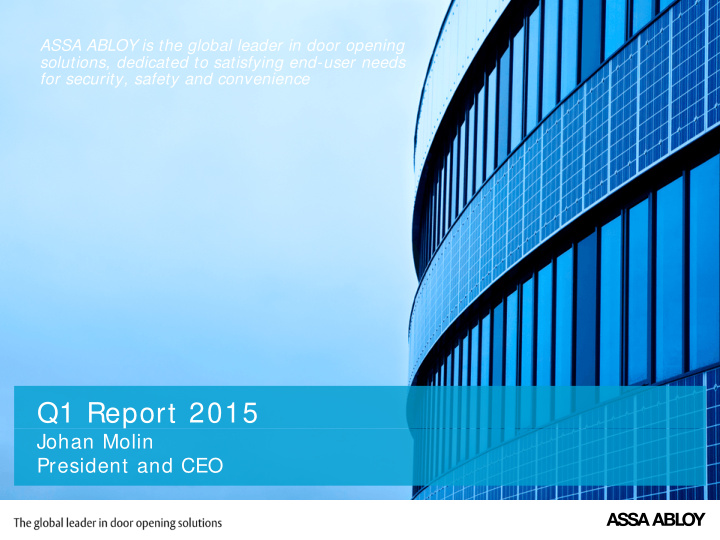 q1 report 2015