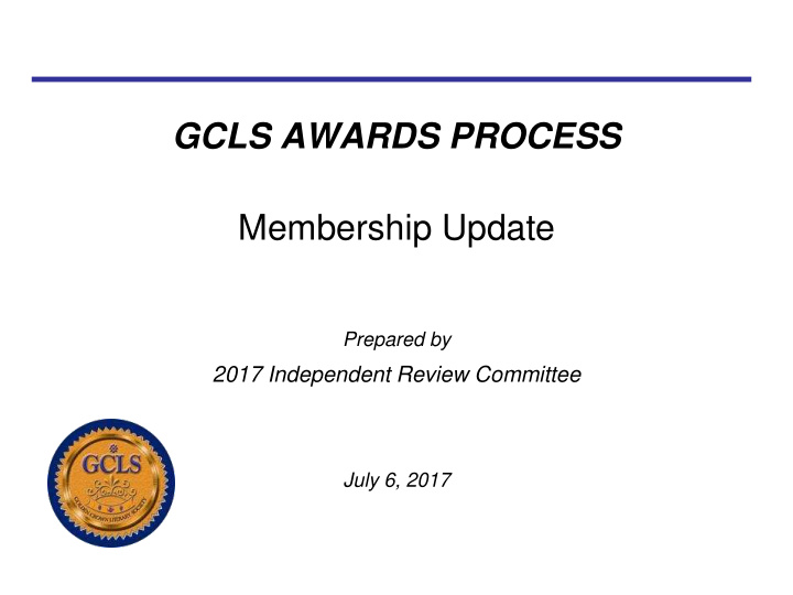 membership update