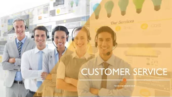 CUSTOMER SERVICE  readysetpresent.com PROGRAM OBJECTIVES  Customer Service  Program Objectives  ( 1