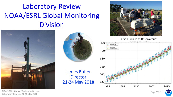 laboratory review noaa esrl global monitoring division