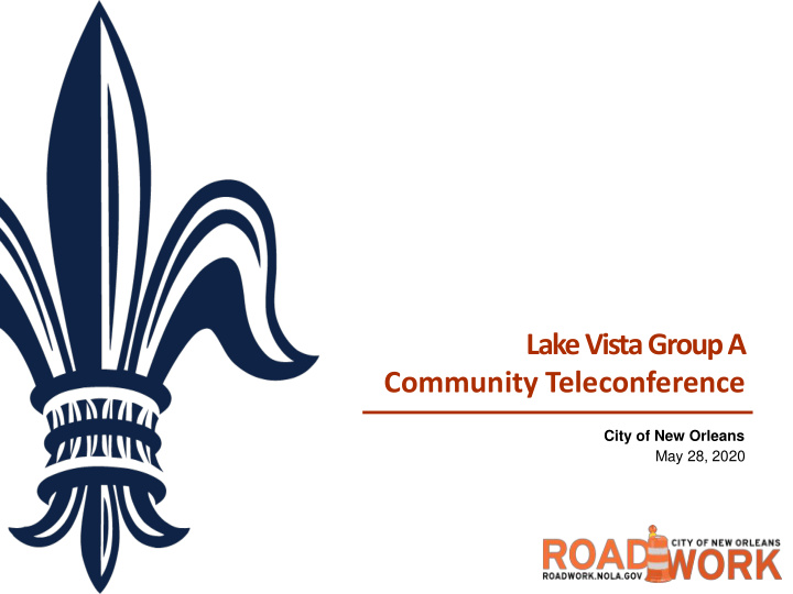 lake vista group a community teleconference