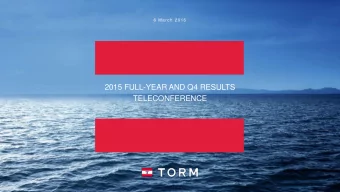 TELECONFERENCE  SAFE HARBOR  STATEMENT  Matters discussed in this release may constitute