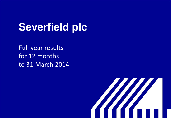 severfield plc