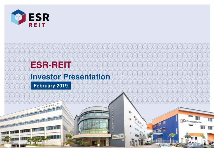esr reit