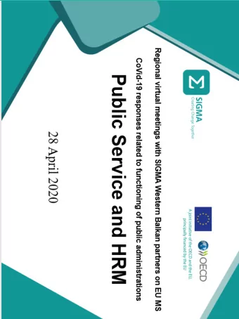 1  Directions of HR transformation  Teleworking  A joint  initiative of the OECD and the