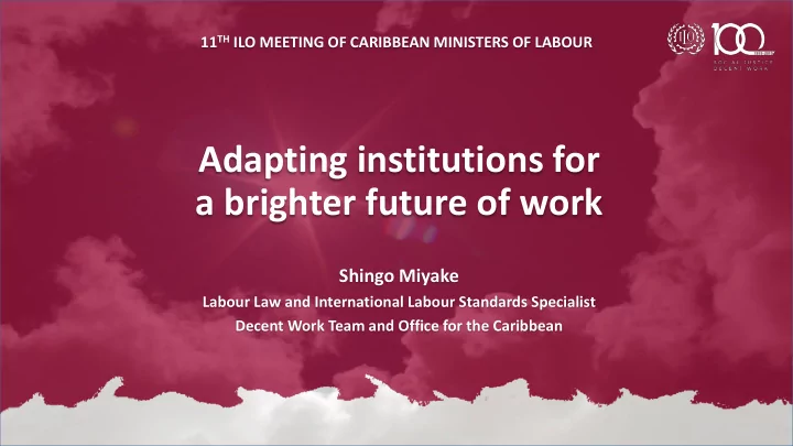 a brighter future of work